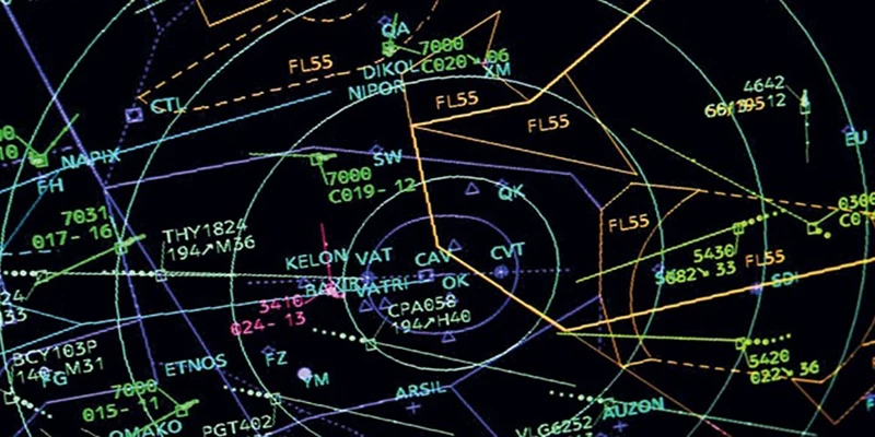 Air Traffic Control Radareinblendung