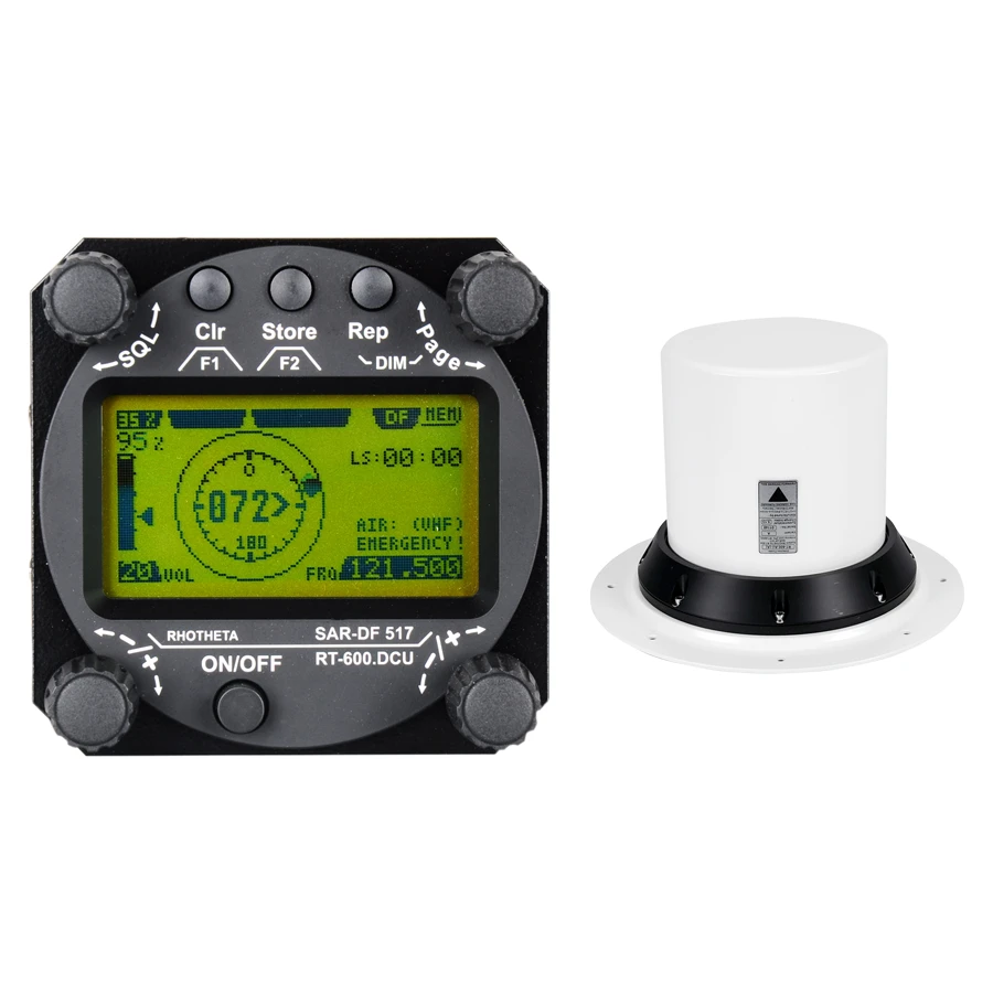 RHOTHETA Elektronik RT-600 Multiband Peilsystem für Airborne SAR
